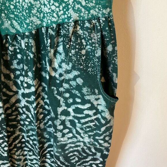 Hugo Boss Batik Reworked Maxi Dress, Size Small. Shades of Green - Picture 10 of 14